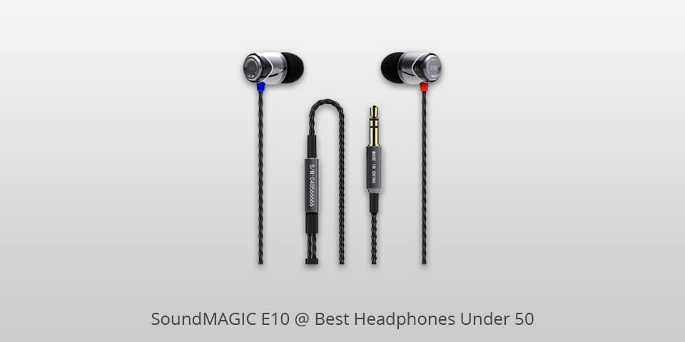 soundmagic e10 headphones under 50