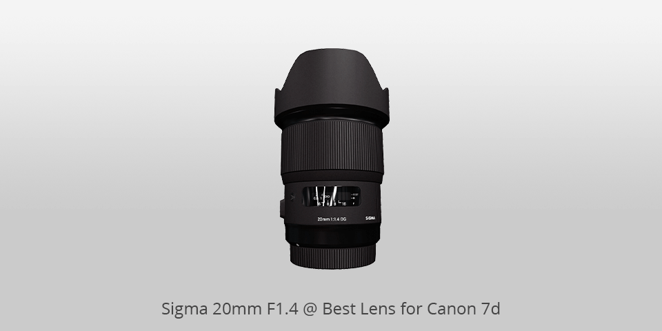 best lens for canon 7d sigma 20mm f1.4