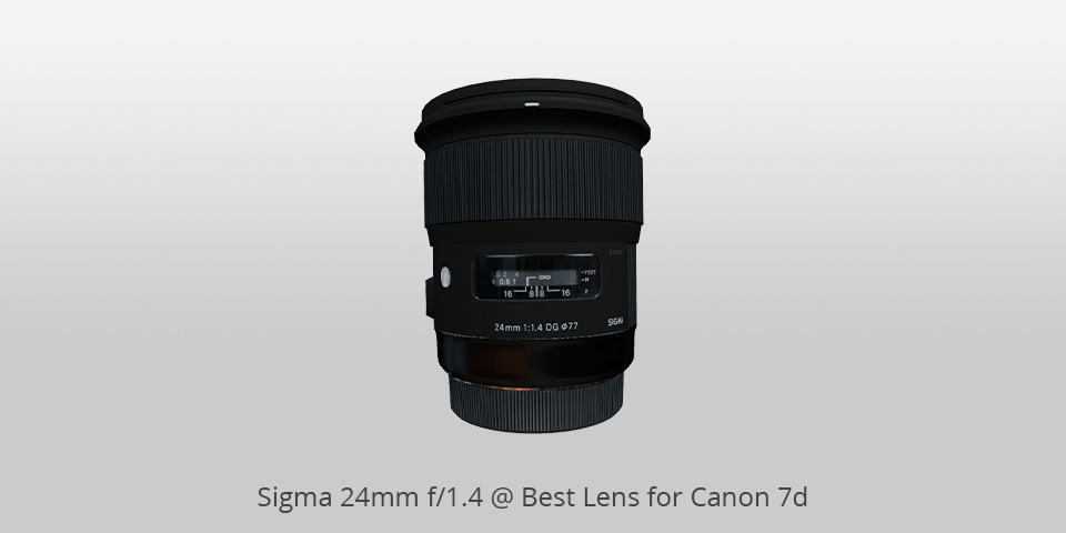 best lens for canon 7d sigma 24mm f/1.4