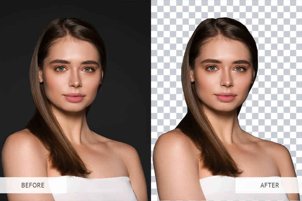 how to remove background in paint 3d before after