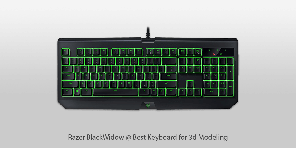 best keyboard for 3d modeling razer blackwidow