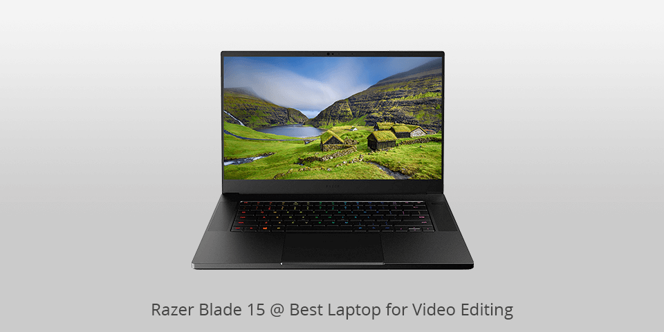 laptop for video editing razer