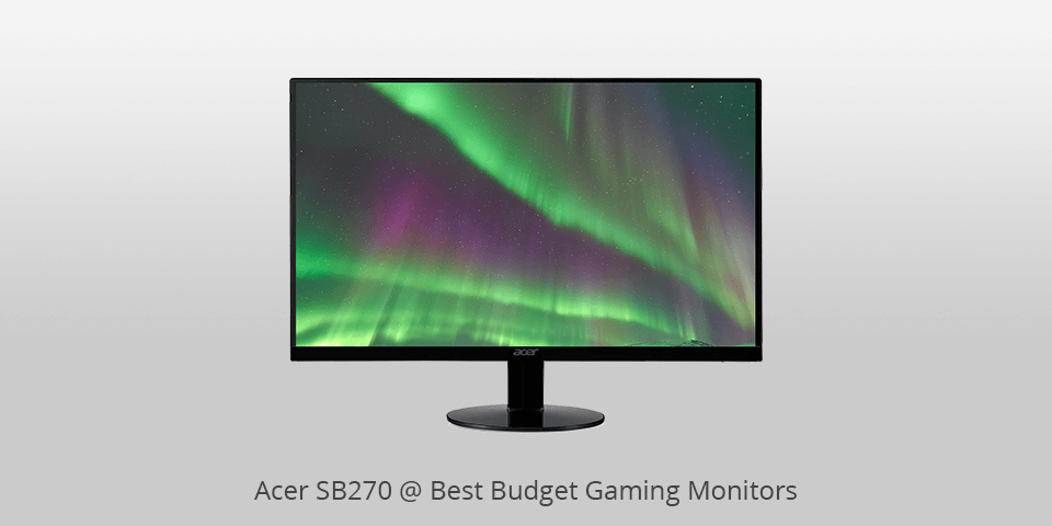 acer sb270 budget gaming monitor