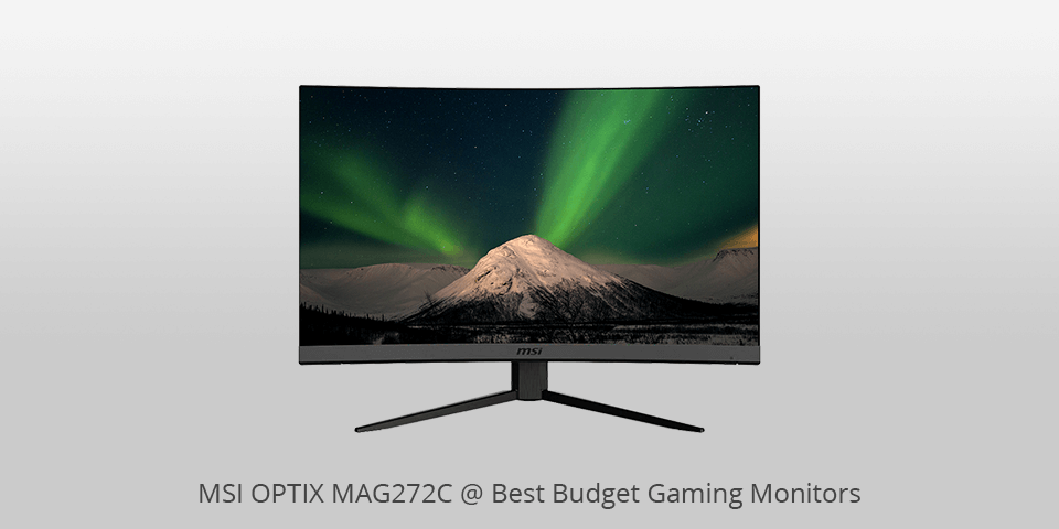 msi optix mag272c budget gaming monitor