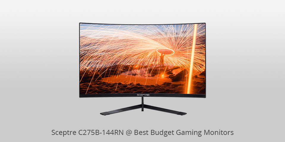 sceptre c275b-144rn budget gaming monitor