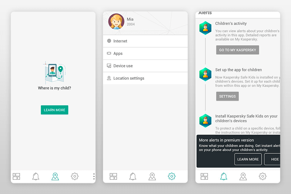 kaspersky safe kids best free parental control app