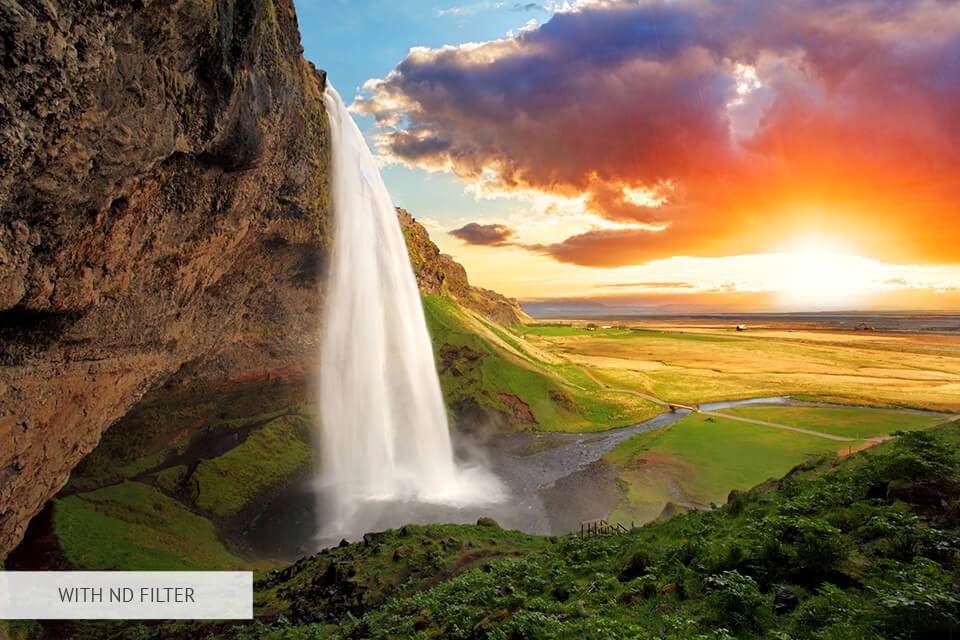 ND filter milk effects of water