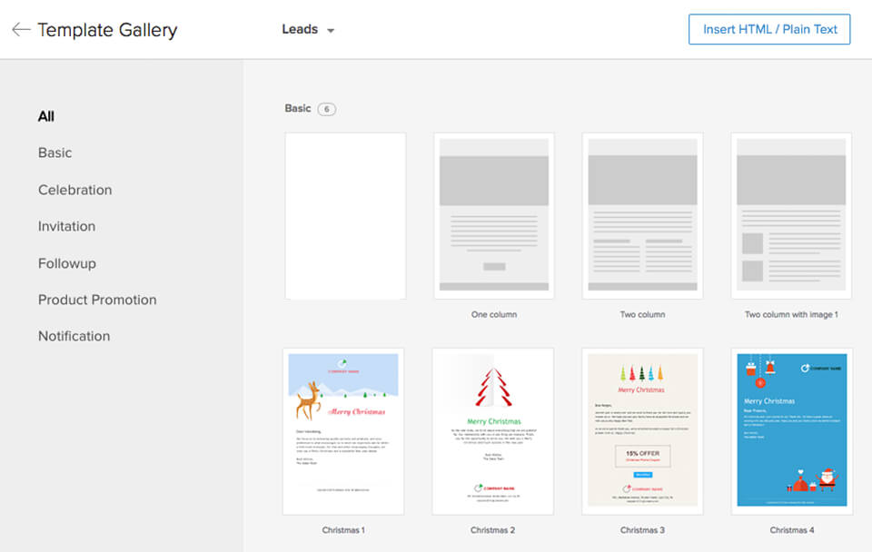 app photography email templates free
