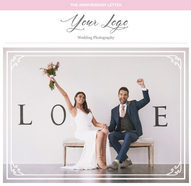 bonus anniversary photographer email template