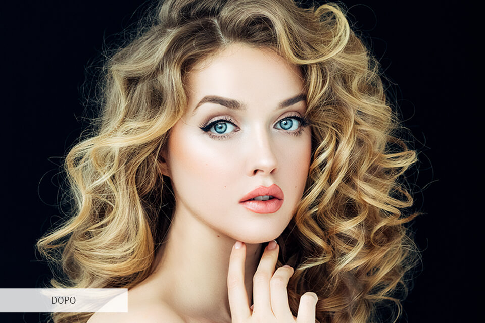 azione ritratto di photoshop prima e dopo