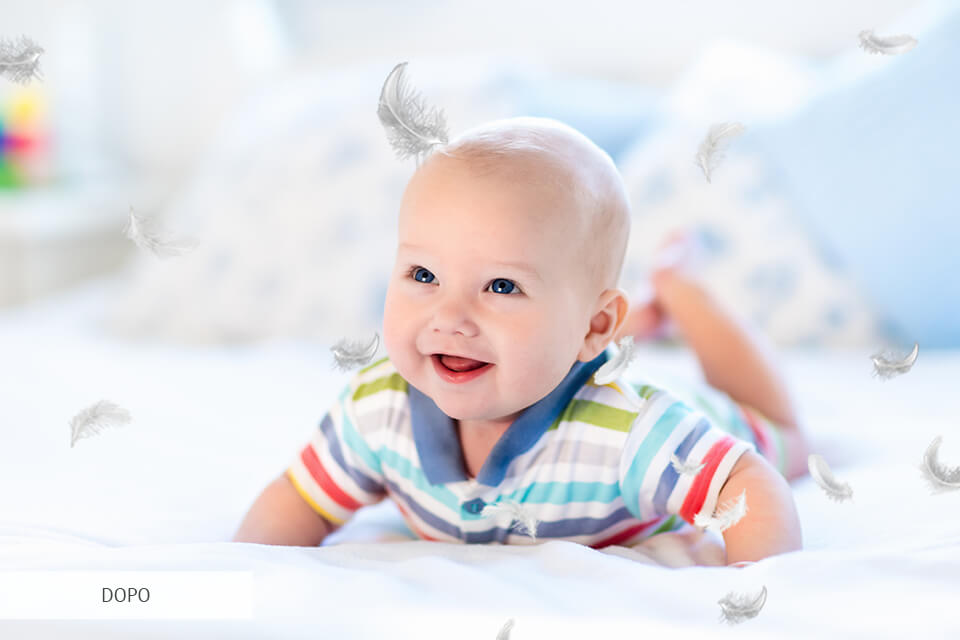 photoshop sovrapposizione prima e dopo