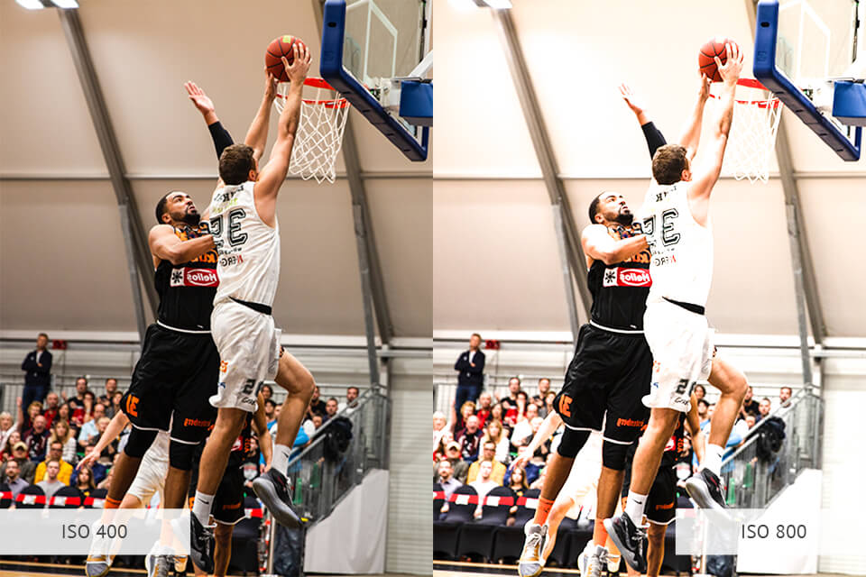 basketball photography settings