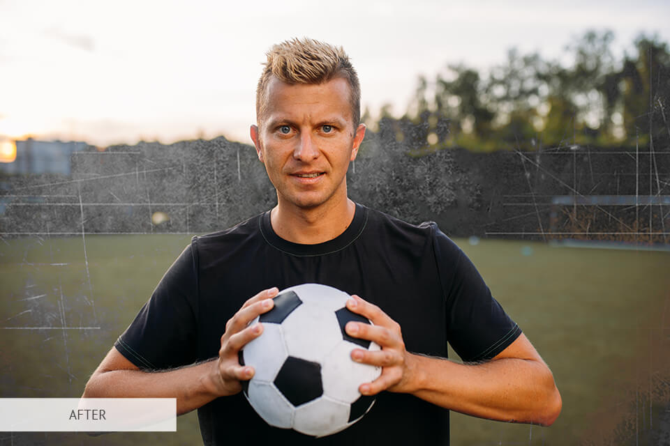 dirt freebie for soccer photography