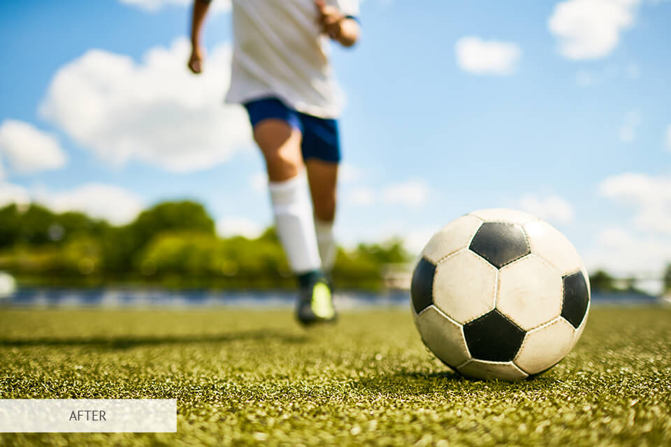 free high contrast presets for soccer photography