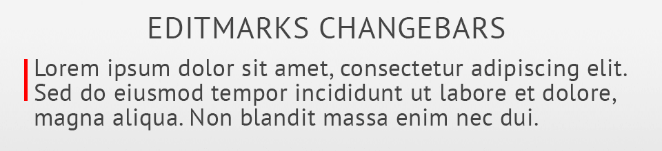editmarks changebars indesign plugin