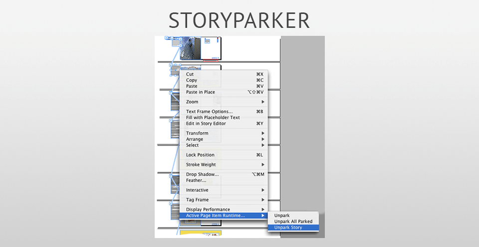 storyparker indesign plugin