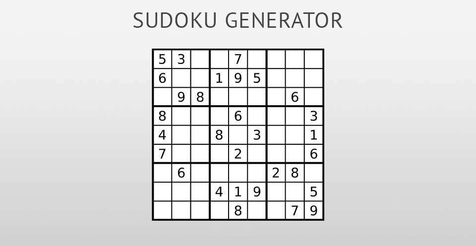Sudoku generator indesign plugin