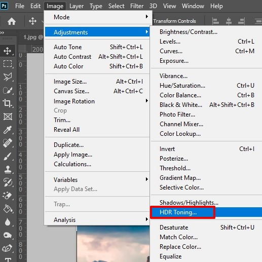 hdr photoshop tutorial