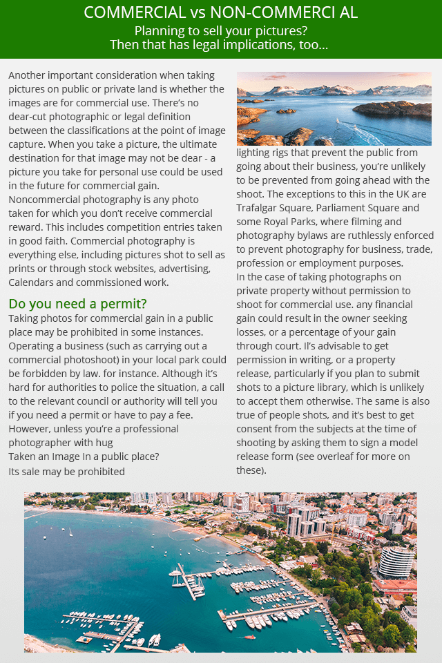 photographer rights cheat sheet