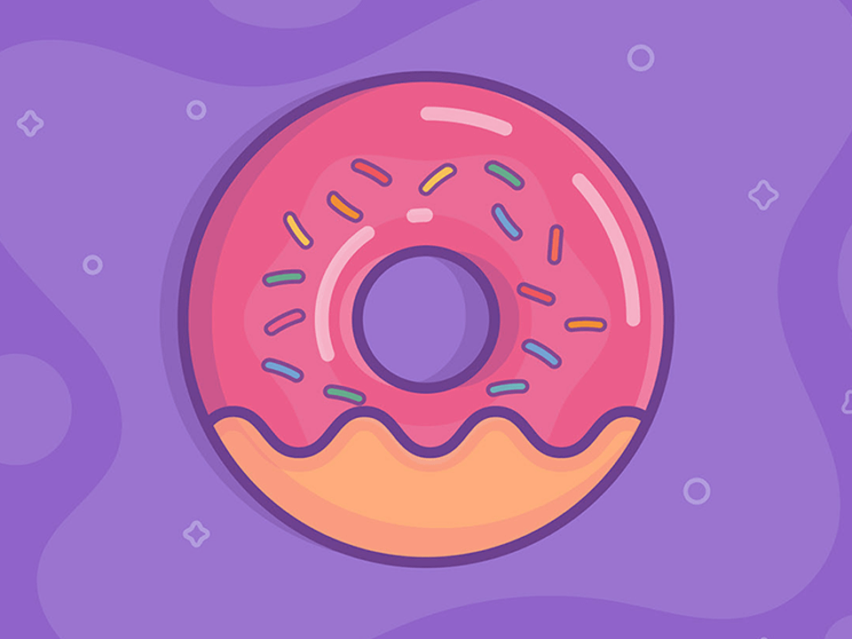 donuts outline adobe illustrator tutorials