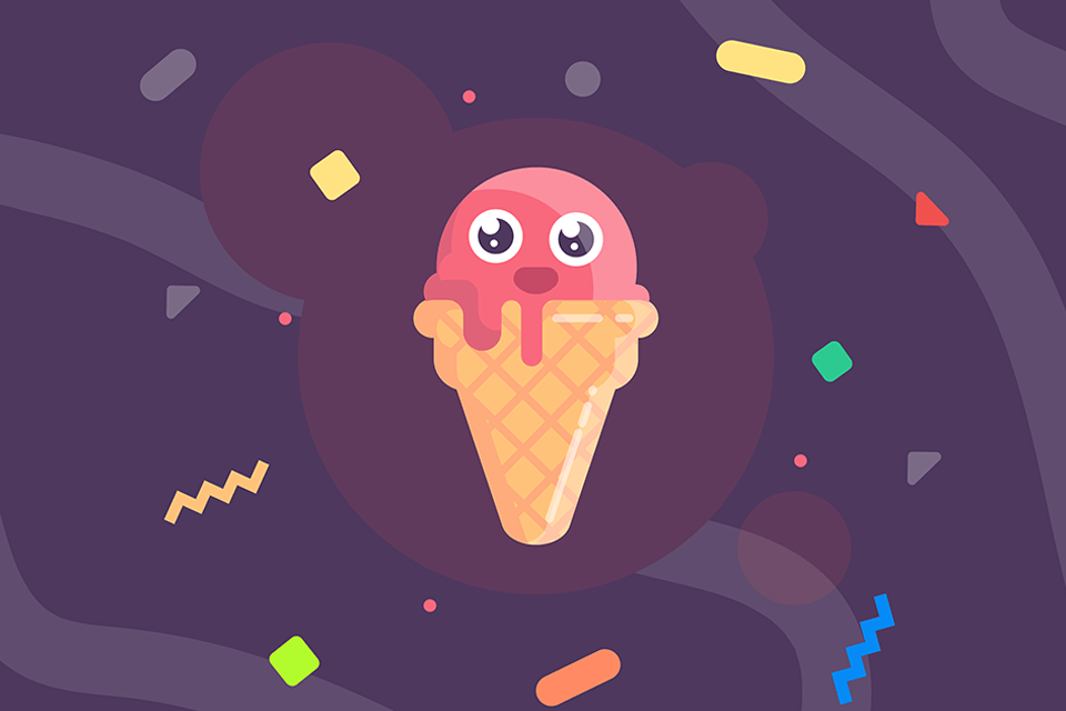 ice cream cone adobe illustrator tutorials