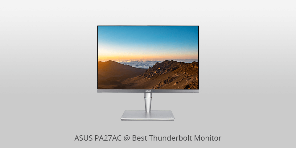 monitor with thunderbolt 3