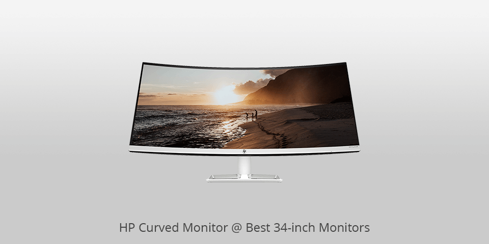 hp curved monitor 34 inch