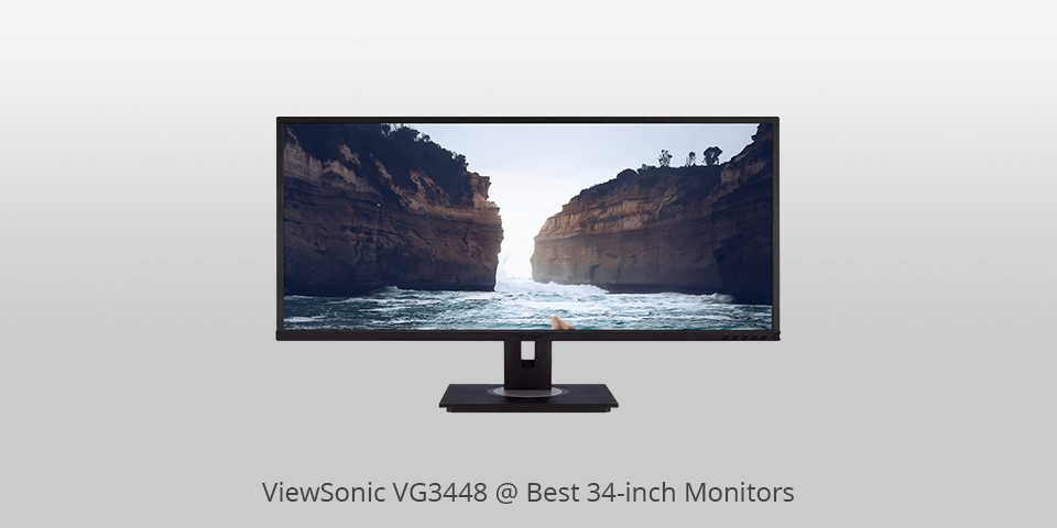 viewsonic vg3448 monitor 34 inch for multitasks