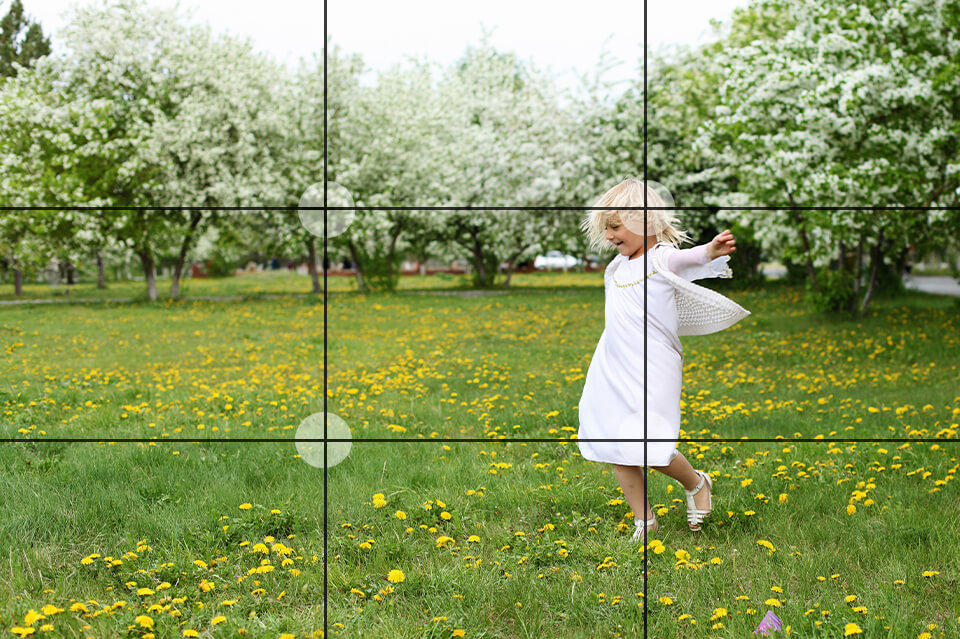 focal point in photography rule of thirds composition