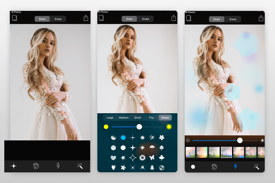 real bokeh bokeh app interface