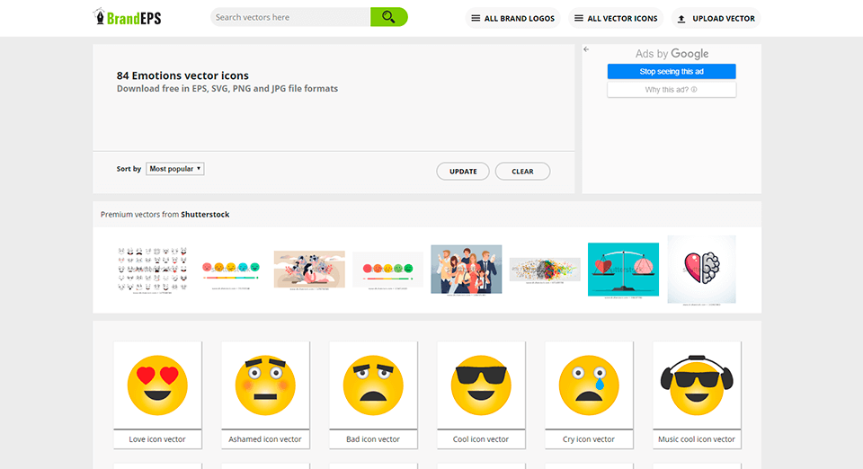 brandeps 最高のベクター フリーサイト インターフェイス