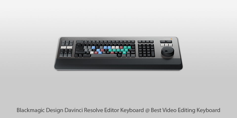 blackmagic design video editing keyboard