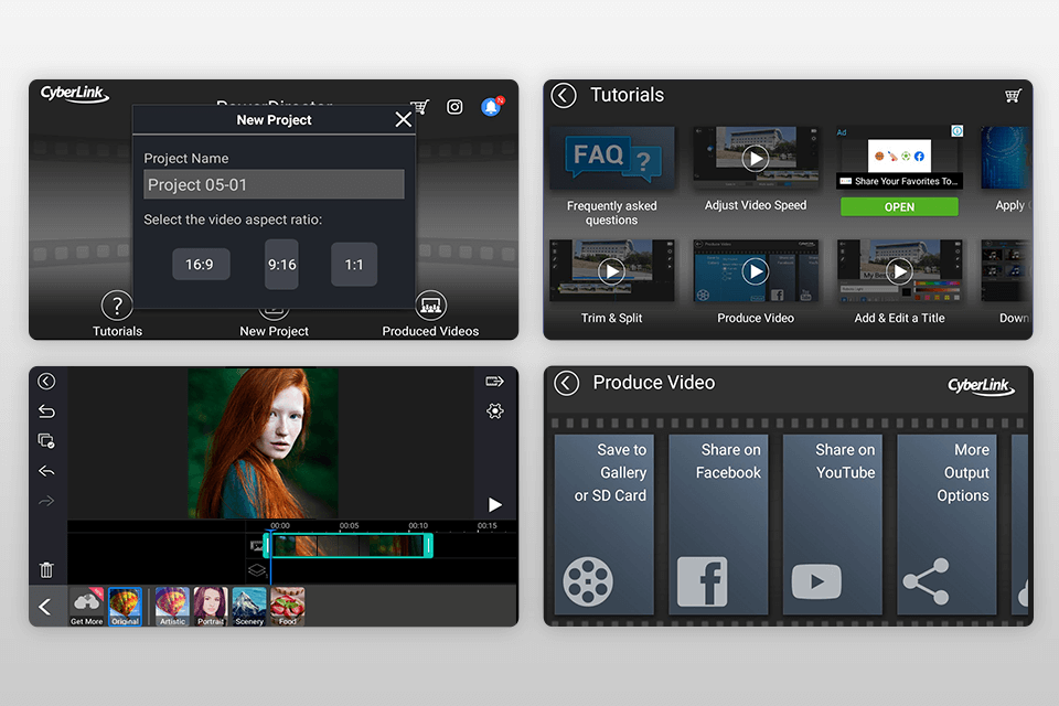 powerdirector mobile version