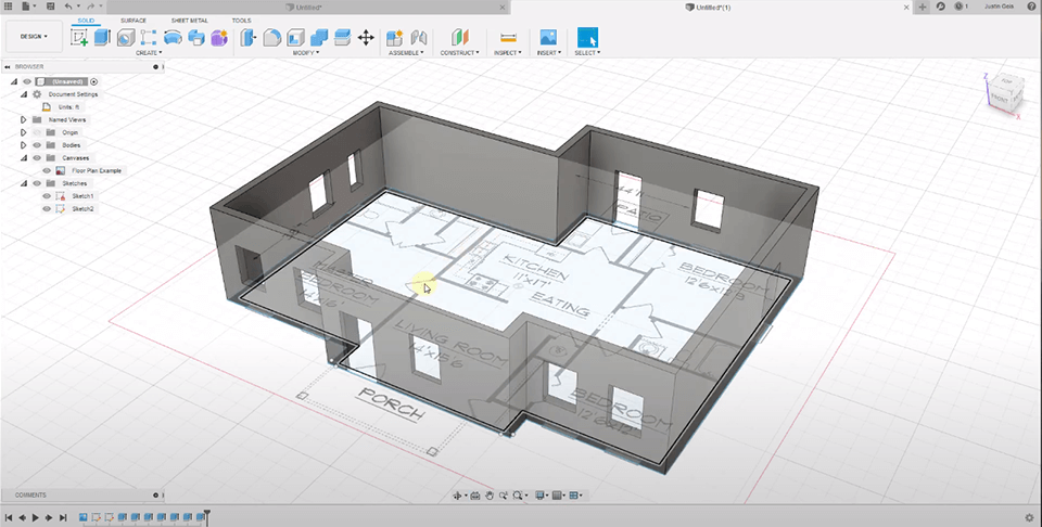 fusion 360 assembly of details
