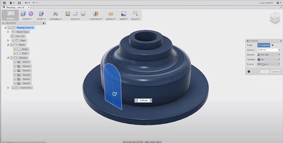 fusion 360 spline modeling