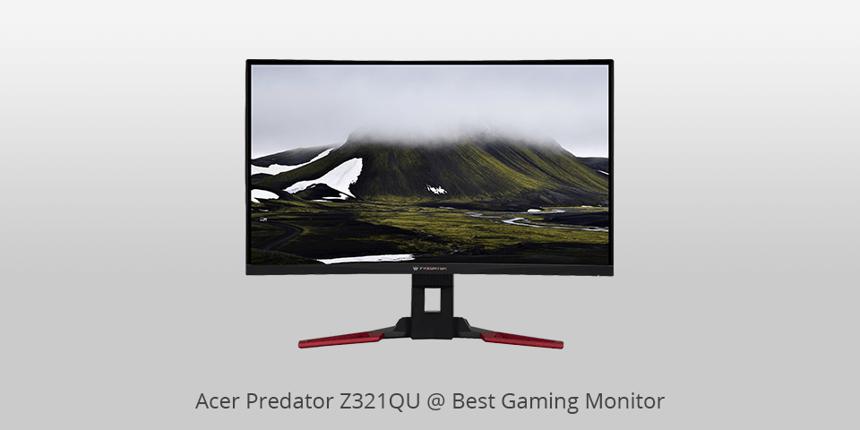 top cuved gaming monitor nividia g-sync technology