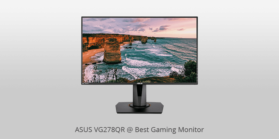top gaming monitor with minimal responce time