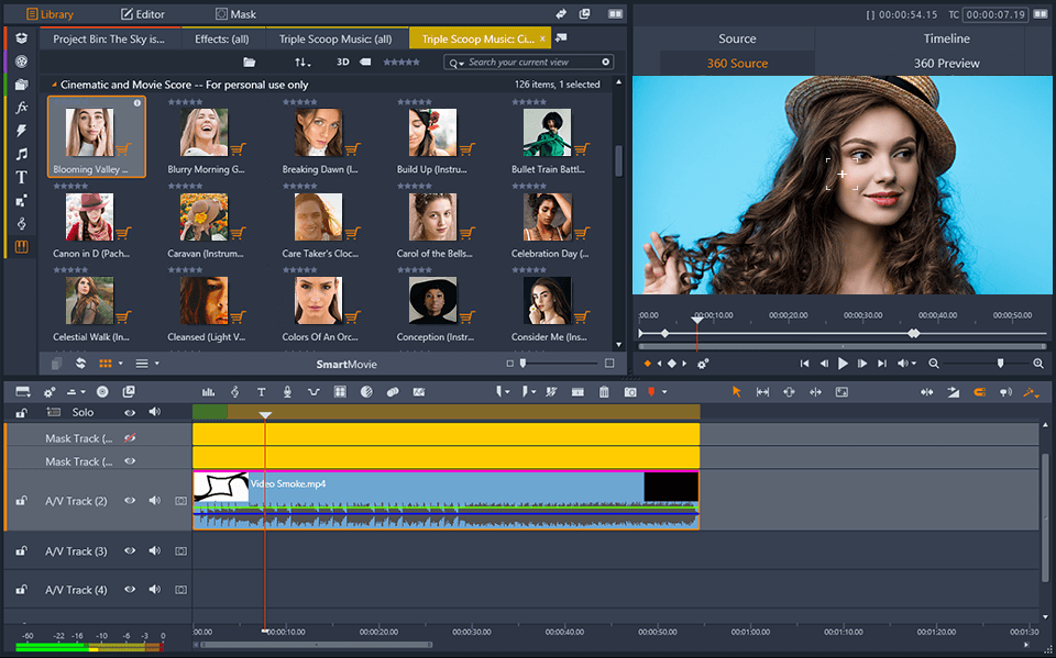 pinnacle studio 23 ultimate premium effects