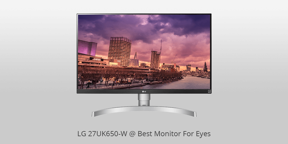 best monitor for eye strain