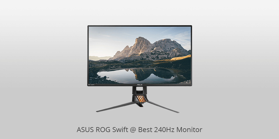 top 240hz monitor for e-sports with eye care g-sync