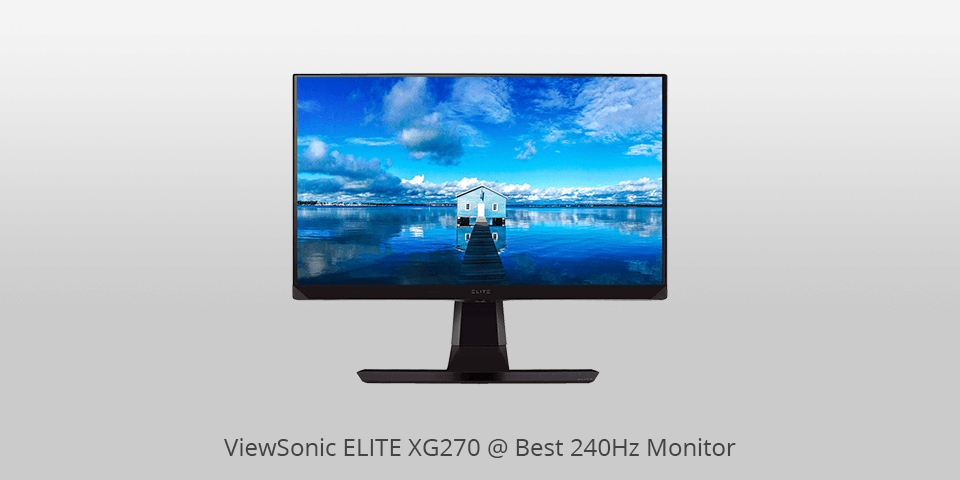 top e-sports gaming monitor with 240hz