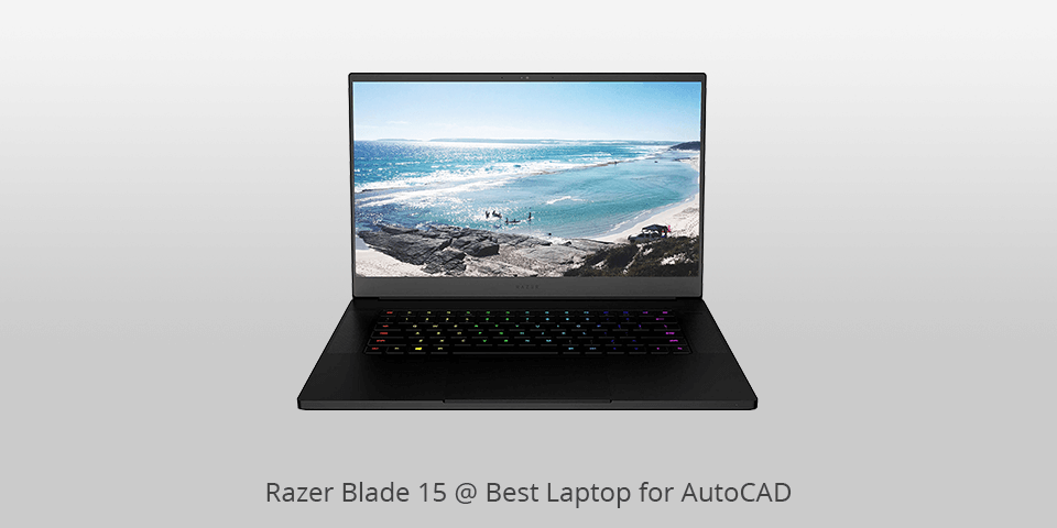 razer blade 15 best laptop for autocad
