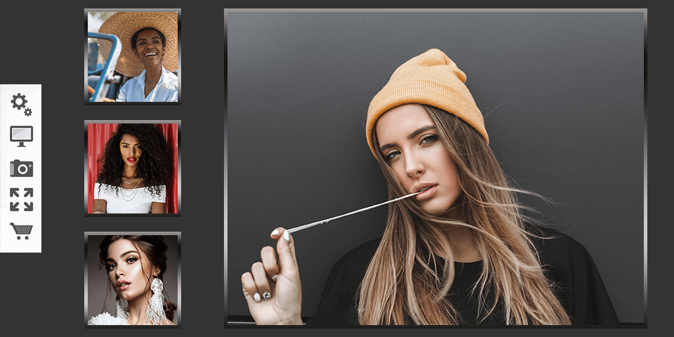 sparkbooth premium photo booth software interface