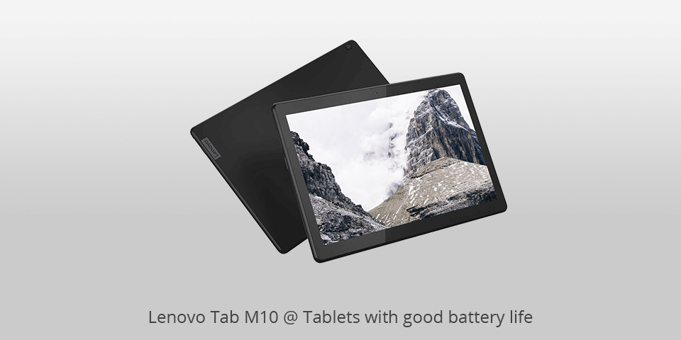 tablet with longest battery life lenovo tab m10