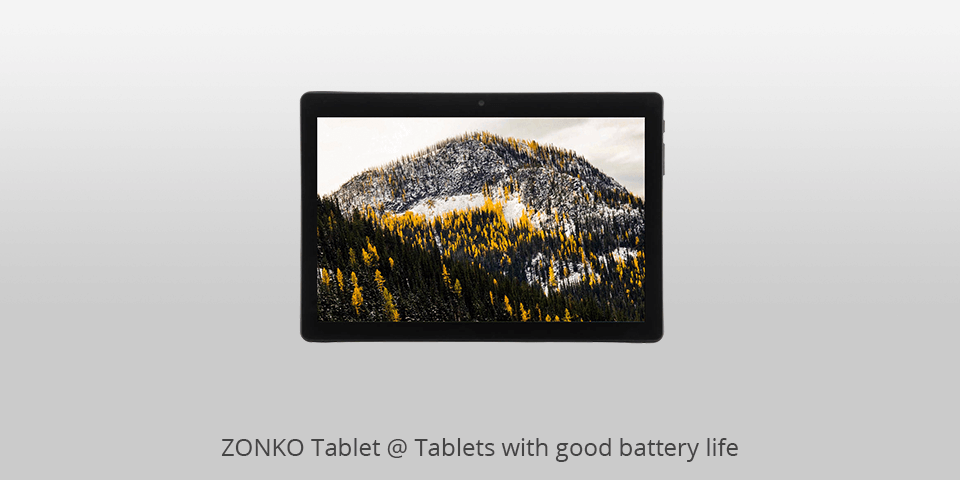 tablet with longest battery life zonko