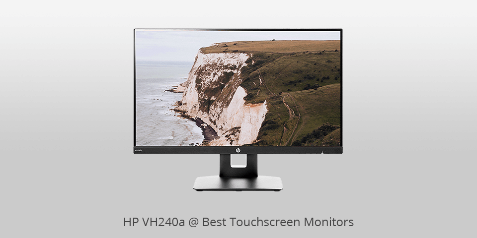 hp vh240a affordable touchscreen monitor