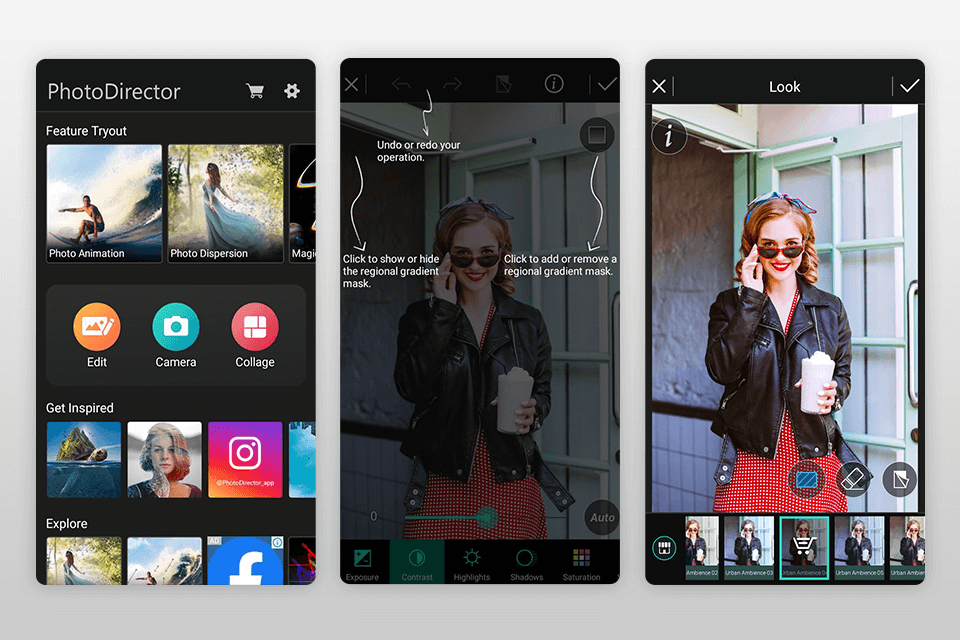 photodirector mobile interface