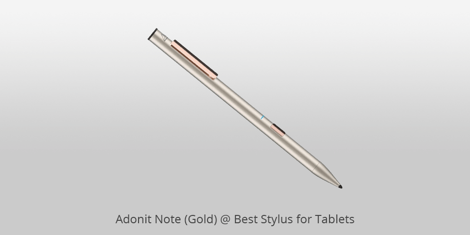 adonit note gold stylus pen for tablets