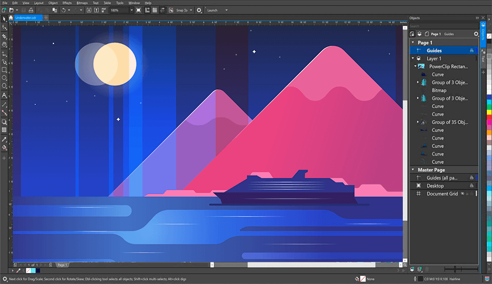 coreldraw graphics suite interface