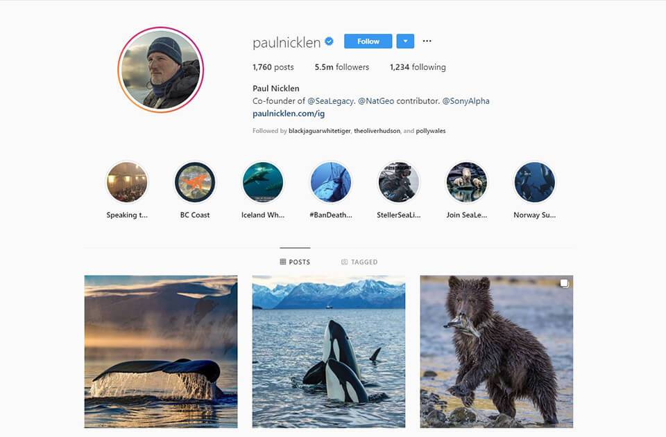 photography instagram accounts